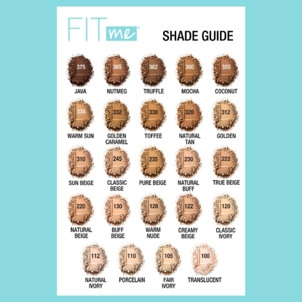 Fit Me Matte + Poreless Pressed Powder